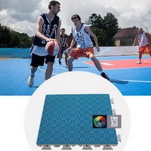 Modulnoe napolnoe sportivnoe plastikovoe pokrytie COVER SUPER X  dlya ispolzovaniya na ulice  www.GENBERG.by